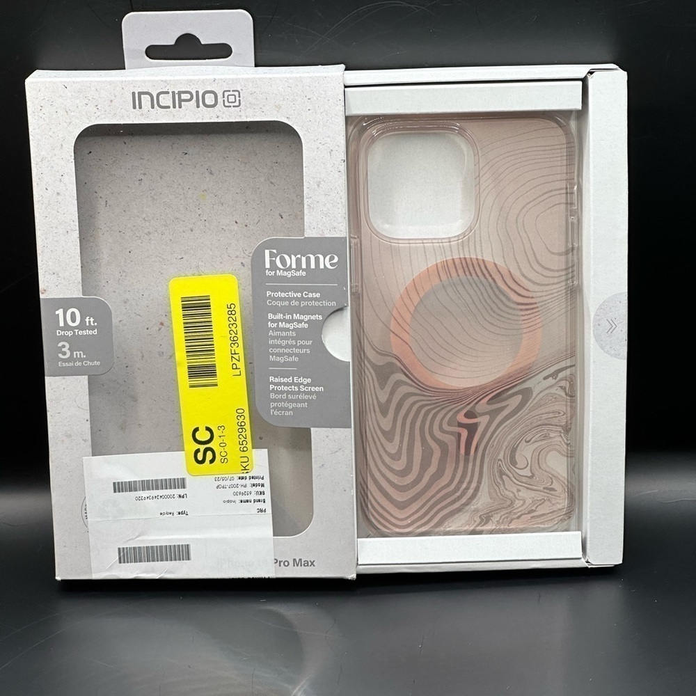 - Incipio Forme Protective MagSafe Case for iPhone 14 Pro& Pro Max -Topograph…